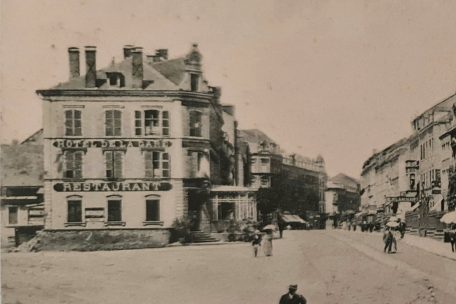 Das Hotel de la Gare beherbergte auch ein Restaurant&nbsp;