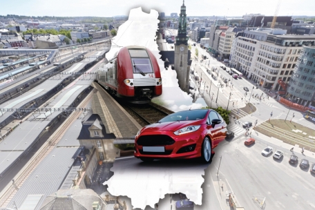 Bitte einsteigen! / Der große Überblick: Öffentlicher Transport vs. Auto – wer ist schneller?