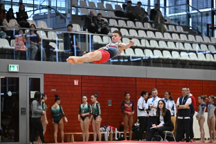 Luxembourg Open / Nicht mit leeren Händen: Mathis Kayser holt bei den Junioren Bronze am Sprung