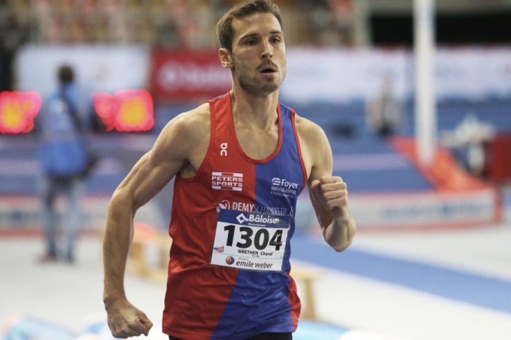 Leichtathletik / Charel Grethens lockerer Aufgalopp vor intensiven Tagen