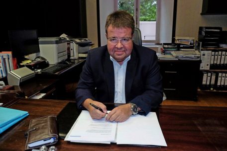 Alles andere als glücklich: Erpeldingens Bürgermeister Claude Gleis