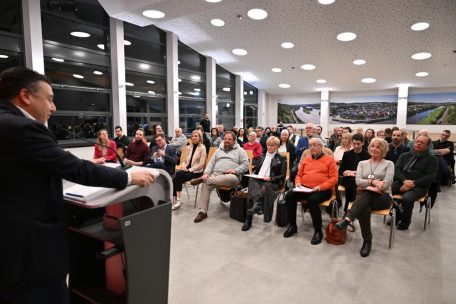 Das Kulturzentrum in Mertert war am Mittwoch bis auf den letzten Platz gefüllt