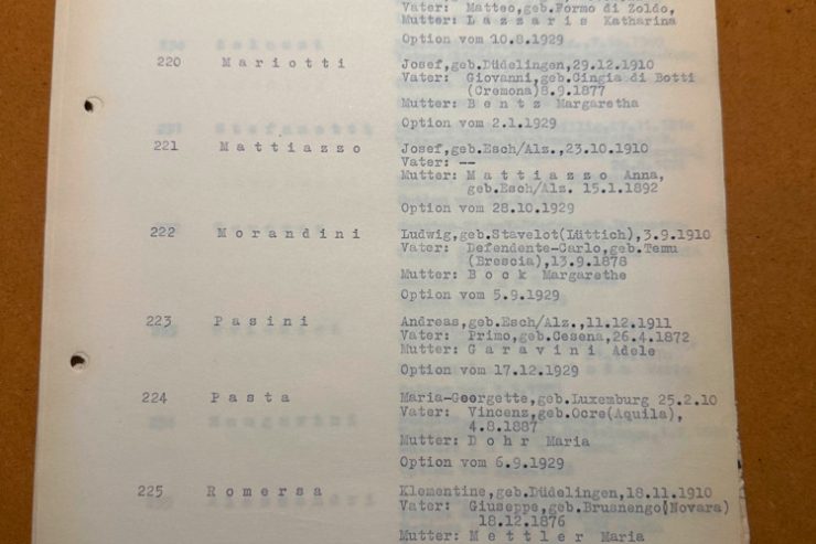 L’histoire du temps présent / Les Italiens dans le Luxembourg des migrations (IV)