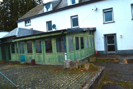 Das war einmal der Haupteingang zum Restaurant Jimmy