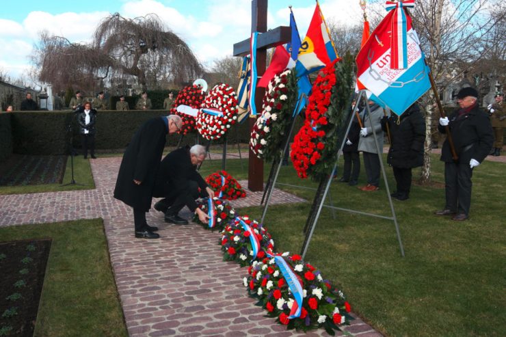 Limpertsberg / Zeremonie zur „Journée nationale de la Résistance“
