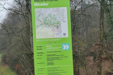 Durch das Naturschutzgebiet f&uuml;hren mehrere Wanderwege