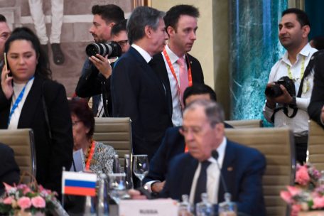 Indien / Verhärtete Fronten bei G20-Treffen in Neu-Delhi