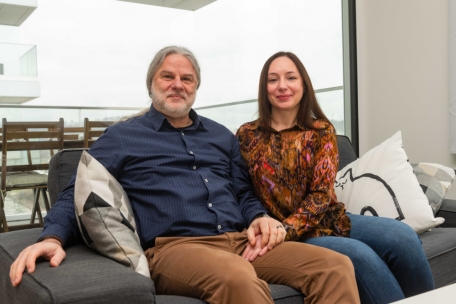 Ein Jahr nach der Flucht aus der Ukraine / Daniel und Veronika, beide Luxemburger, fassen langsam wieder Fuß