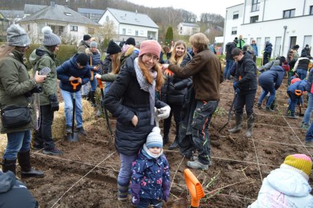 Greenpeace / „Tiny Forest“ soll für besseres Mikroklima in Mertzig sorgen
