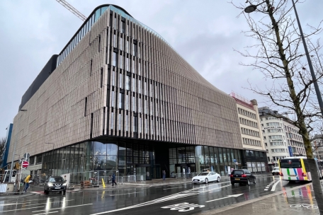 Post-Gruppe / Neues Gebäude „Helix“ am Hauptbahnhof bietet Platz für 800 Mitarbeiter