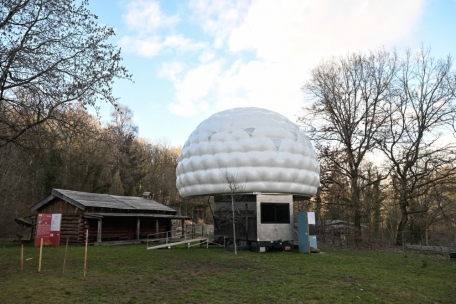 Escher „Gîte“ / „Pump it up“ am Minett Trail: Hier muss man sich beim Duschen sputen