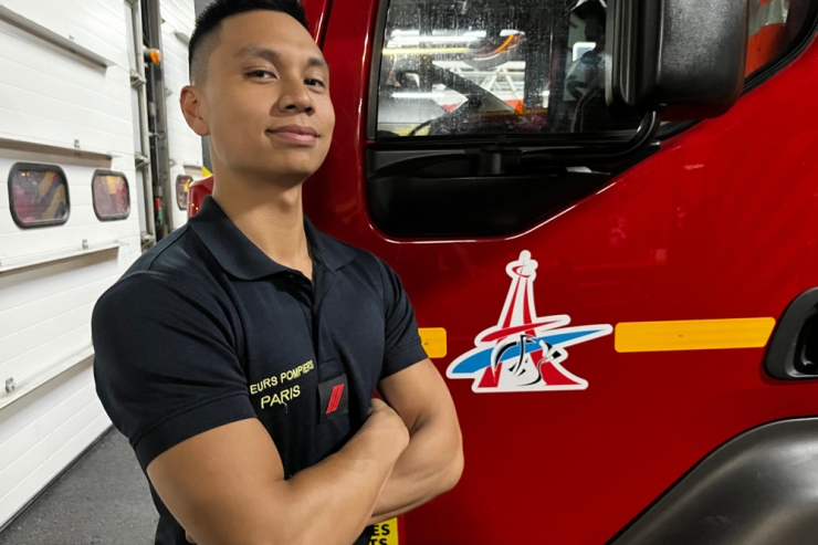 Sunarak Kimari / Knochenjob im Großstadtdschungel: Der Luxemburger, der als Feuerwehrmann in Paris arbeitet