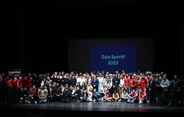 Escher Sportler des Jahres / Drei strahlende Sieger