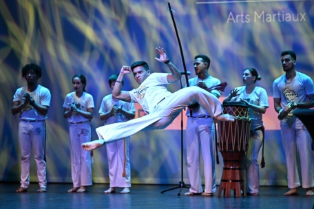 Der Capoeira-Klub war f&uuml;r die Showeinlagen zust&auml;ndig