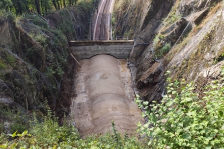 In Verzug / Zugverkehr für mindestens sechs weitere Wochen zwischen Ettelbrück und Clerf eingeschränkt