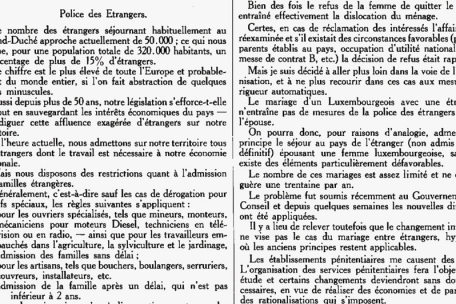 Histoire du temps vivant / Un débat parlementaire sur une politique „inhumaine“