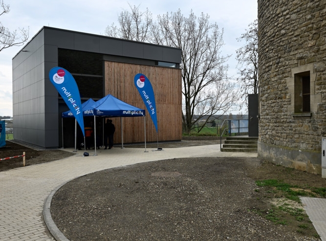 Luxemburg-Stadt / Neue Wasserpump- und Aufbereitungsanlage in Cessingen