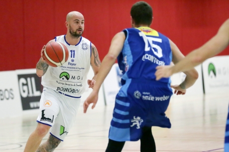 Max Schmit (in Wei&szlig;) war schon im Jahr 2018 Teil der ersten Aufstiegsmannschaft der Kordall Steelers&nbsp;