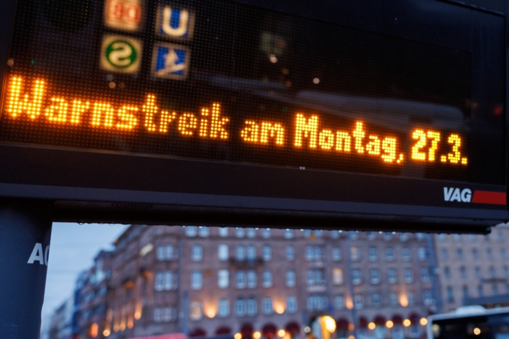 Nah-, Fern- und Flugverkehr / Großer Verkehrsstreik in Deutschland – auch Luxemburger Pendler betroffen