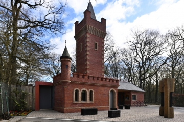 Parc merveilleux Bettemburg / Direkt am Park übernachten, mit einem Fuchs als Nachbarn