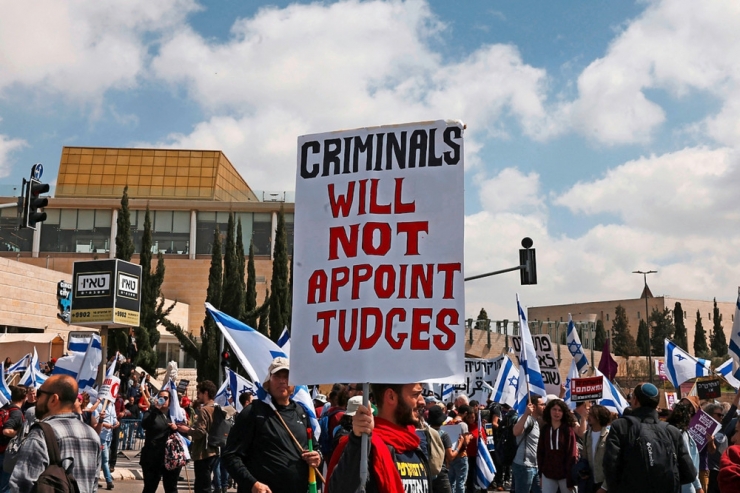 Israel / Wenig Vertrauen in Benjamin Netanjahu