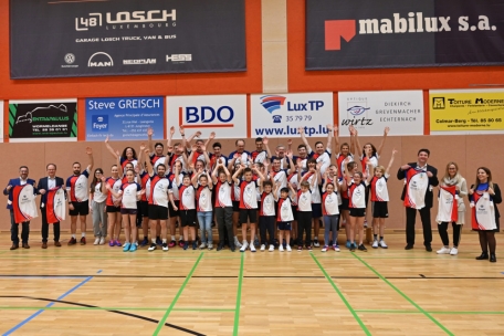 Der Verein aus Junglinster feierte am Wochenende zusammen die Meisterschaft ihres Herren-Teams