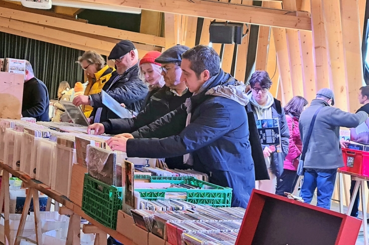 Foire aux disques / Der runde Boom und der Reiz der Rillen