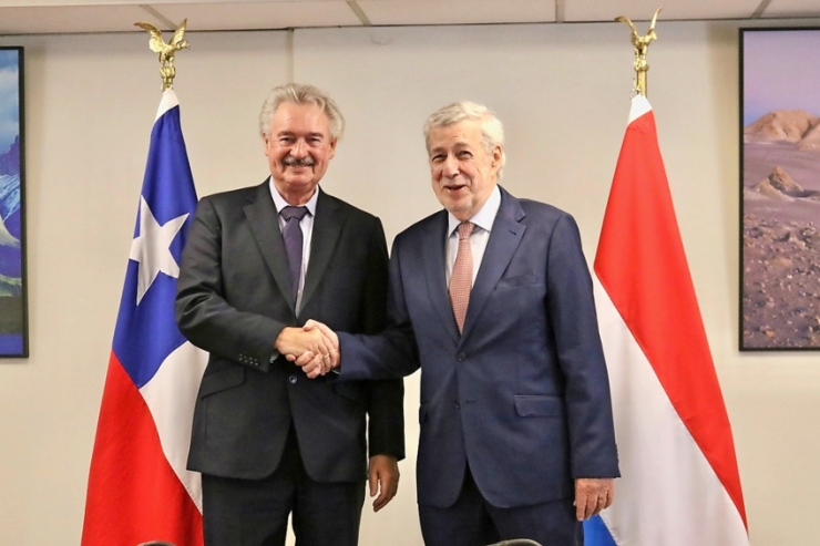 Chile / Besuch bei einem alten Bekannten: Jean Asselborn auf Arbeitsvisite in Santiago