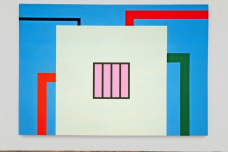 Peter Halley, Prison (1989)