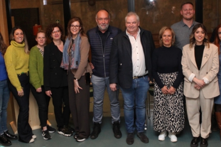 Der neue Vorstand des Gesch&auml;ftsverbands