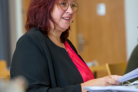 Simone Asselborn-Bintz, B&uuml;rgermeisterin der Gemeinde Sanem