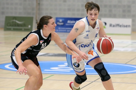 Die R&uuml;ckkehr von Lea Colbach (in Wei&szlig;) tat der R&eacute;sidence gut, doch der Ausfall von Kierra Anthony war gegen den T71 nicht zu kompensieren