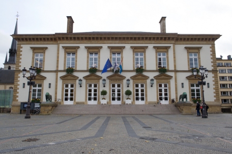 Die Kommunalwahlen stehen vor der Tür. Hier das Rathaus der Stadt Luxemburg am „Knuedler“.