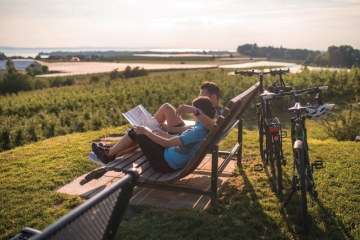 Reisen / Auf dem Fahrrad einmal um den Bodensee