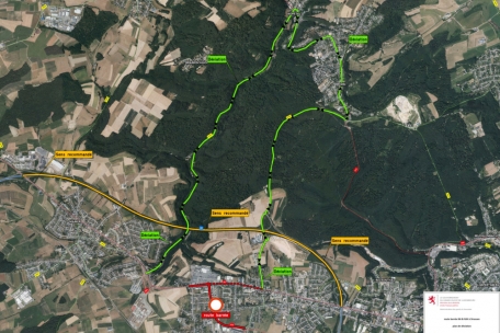 15. & 16. April / Erneuerung des Straßenbelags: N6-Tossebierg wird in beide Richtungen gesperrt