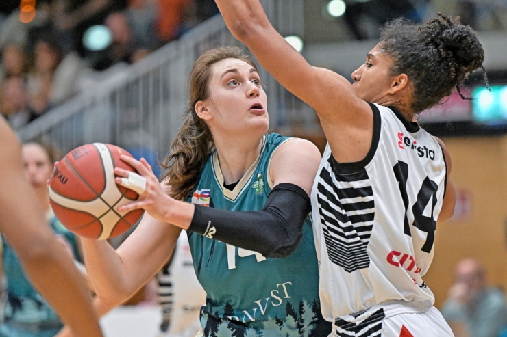 Damen-LBBL / Hostert dominiert die erste Finalpartie