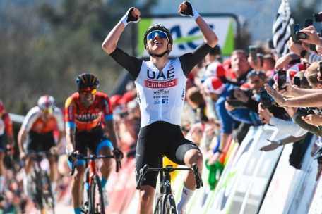 Radsport  / Tadej Pogacar gewinnt auch die Flèche Wallonne – Kevin Geniets 124.