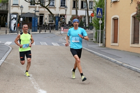 Der Franzose Samir Baala (in Blau) konnte sich bereits viermal auf dem längsten Parcours, der „Grand-Ducale“, durchsetzen