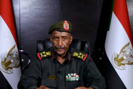 General Abdel-Fattah Burhan, Kommandeur der sudanesischen Streitkr&auml;fte