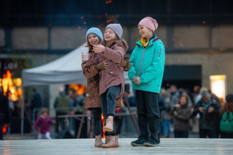 Die Kinder hatten trotzdem ihren Spa&szlig;
