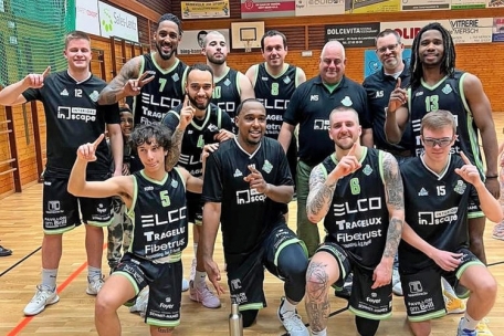 Das Aufstiegsteam am Samstag nach dem letzten Spiel in Mersch