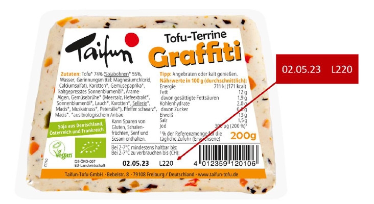 Luxemburg / Lebensmittelbehörde ruft Tofu-Terrine zurück