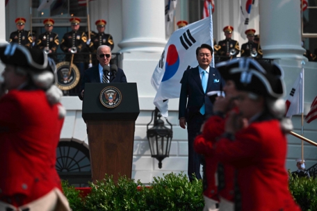 Washington / Staatsbesuch im Weißen Haus