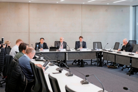 Richard Forson, Tom Weisgerber und Maxim Straus (v.l.n.r.)