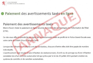 Betrug / Polizei warnt vor Fake-Nachrichten und der Aufforderung, eine Verwarnung zu zahlen