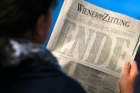 Österreich / Vom Ende der ältesten Tageszeitung der Welt – Aus für die „Wiener Zeitung“ nach 320 Jahren