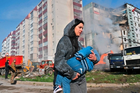 Ukraine-Krieg / Zahlreiche Tote durch massive russische Raketen-Angriffswelle