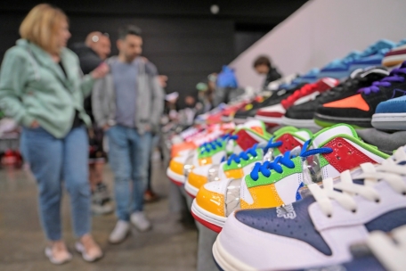Luxemburg / Vom Modeartikel zur Wertanlage: Heiß begehrte Treter auf Sneakermesse