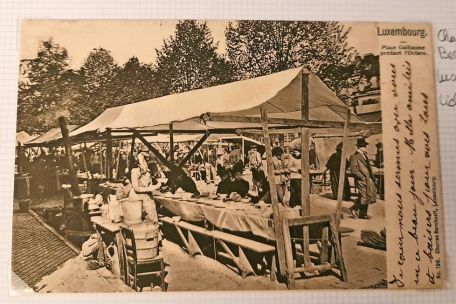 Reges Treiben am Knuedler zeigt diese Postkarte&nbsp;