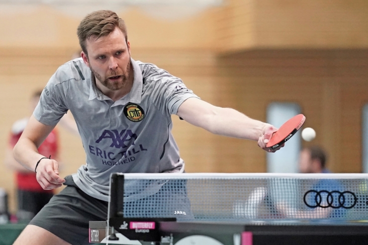 Tischtennis / Erstes Finalspiel: Titelverteidiger Hostert/Folschette will vorlegen